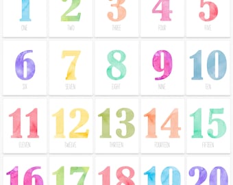 Range flashcards Etsy picture about Printable Number Flash Cards called Amount flashcards Etsy